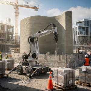 Master's Degree's Degree in Construccion Robotica, Captura of Realidad and 3D Printing In Situ
