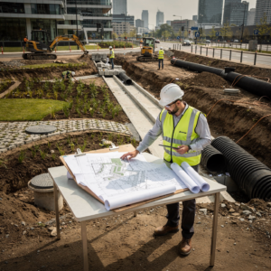 Master's Degree's Degree in Sewerage Urban and Drainage Sustainable (SUDS)